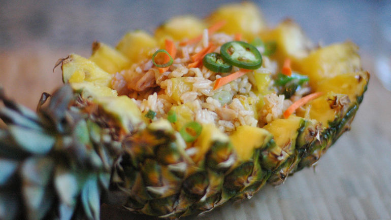 Thai pineapple fried rice