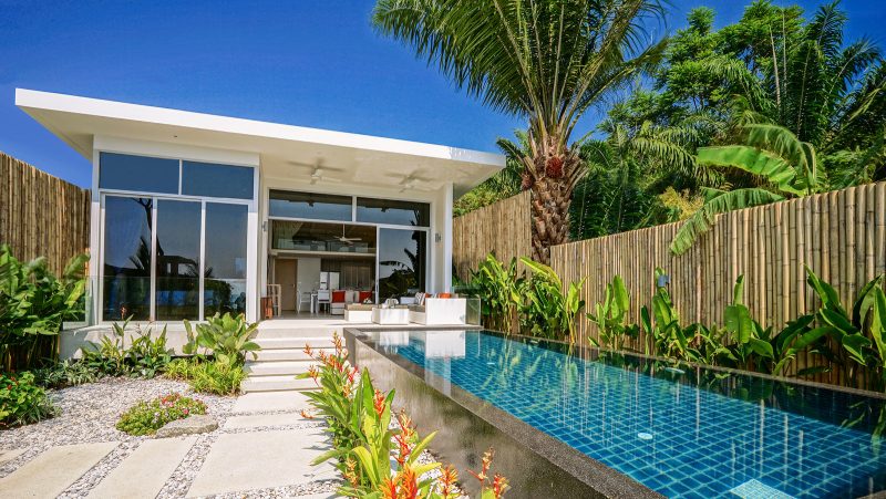 three bedroom beachfront villa in Phuket