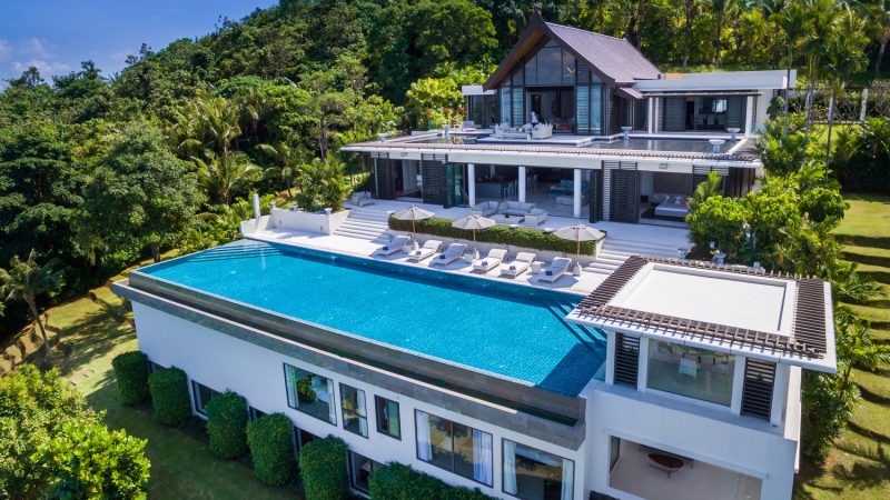 luxury modern contemporary villa in Cape Yamu