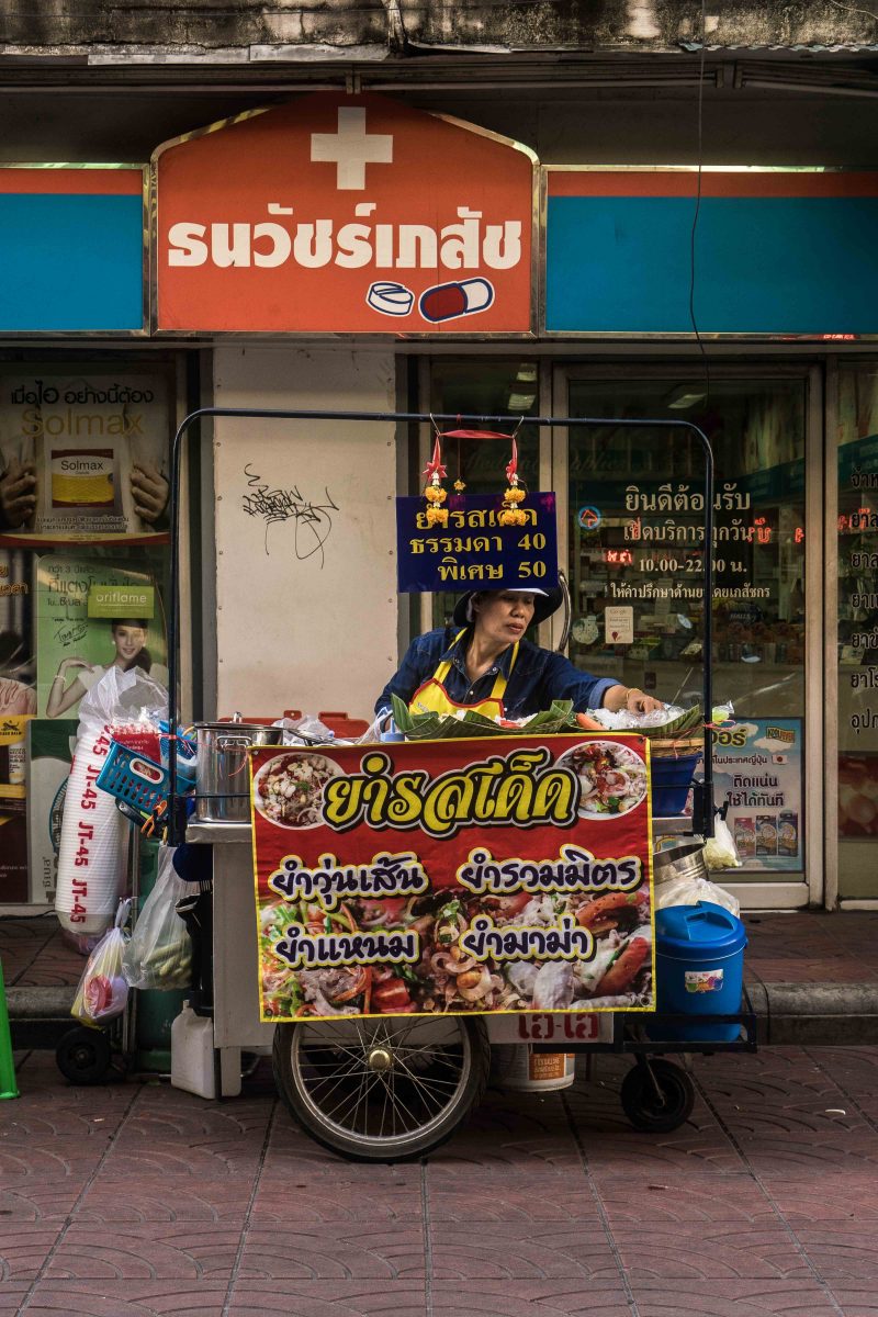 Thai food stall